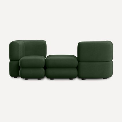 Brera-3 Velour Forest