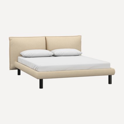Кровать Кейт 140 Textile Beige