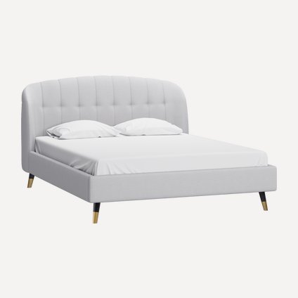 Кровать Льери 140 Bucle Silver