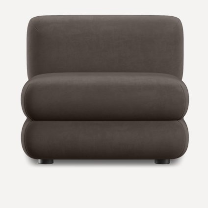 Кресло Brera-14 Velour Stone