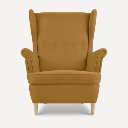 Кресло Дженкс Textile Yellow