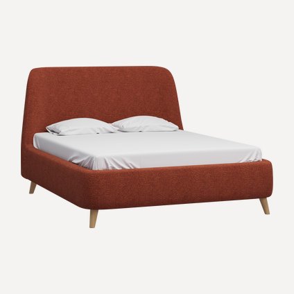 Кровать Молсон 160 Textile Ginger