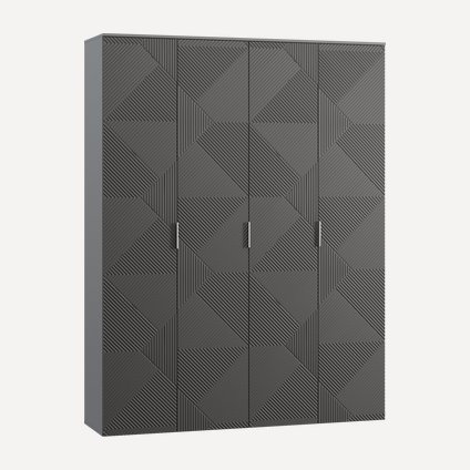 Распашной шкаф Шелтон-4.2 Grafit