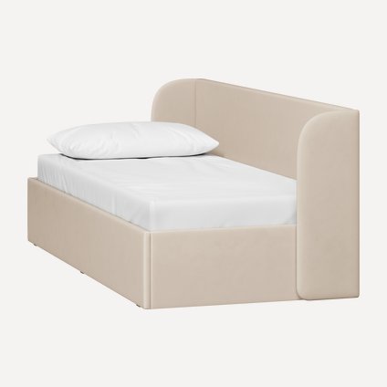 Кровать Милтон 90 Velvet Light