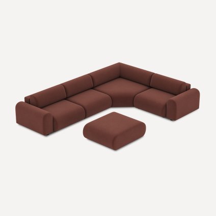 Маиль-6 Textile Marsala