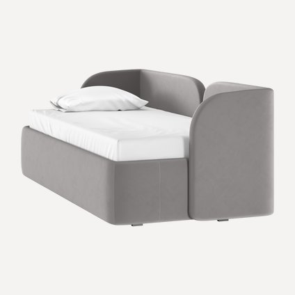 Кровать Амалия 90 Velvet Smoke