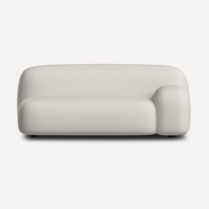 Диван прямой Риббл-1 Bucle White