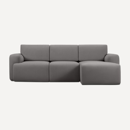 Диван угловой Бонент Velvet Grey