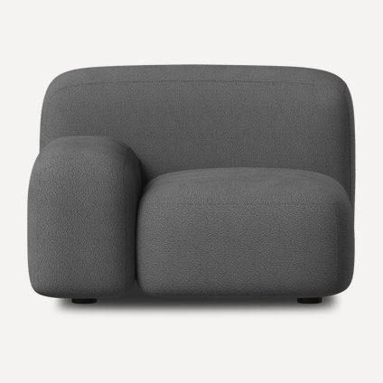 Кресло Риббл-14 Bucle Grafit