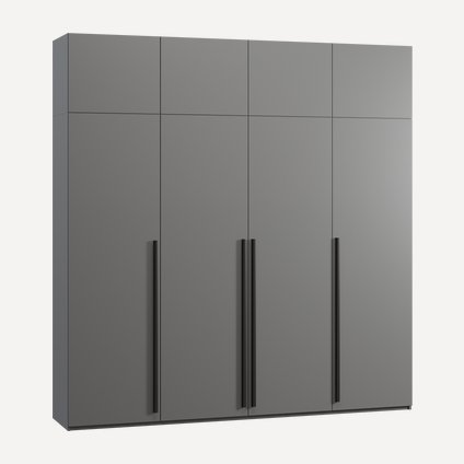 Распашной шкаф Кимбол-4.1-240-250 Grey