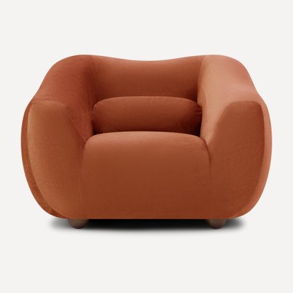 Кресло Тут Рядом Дом Уютный Оранжевый