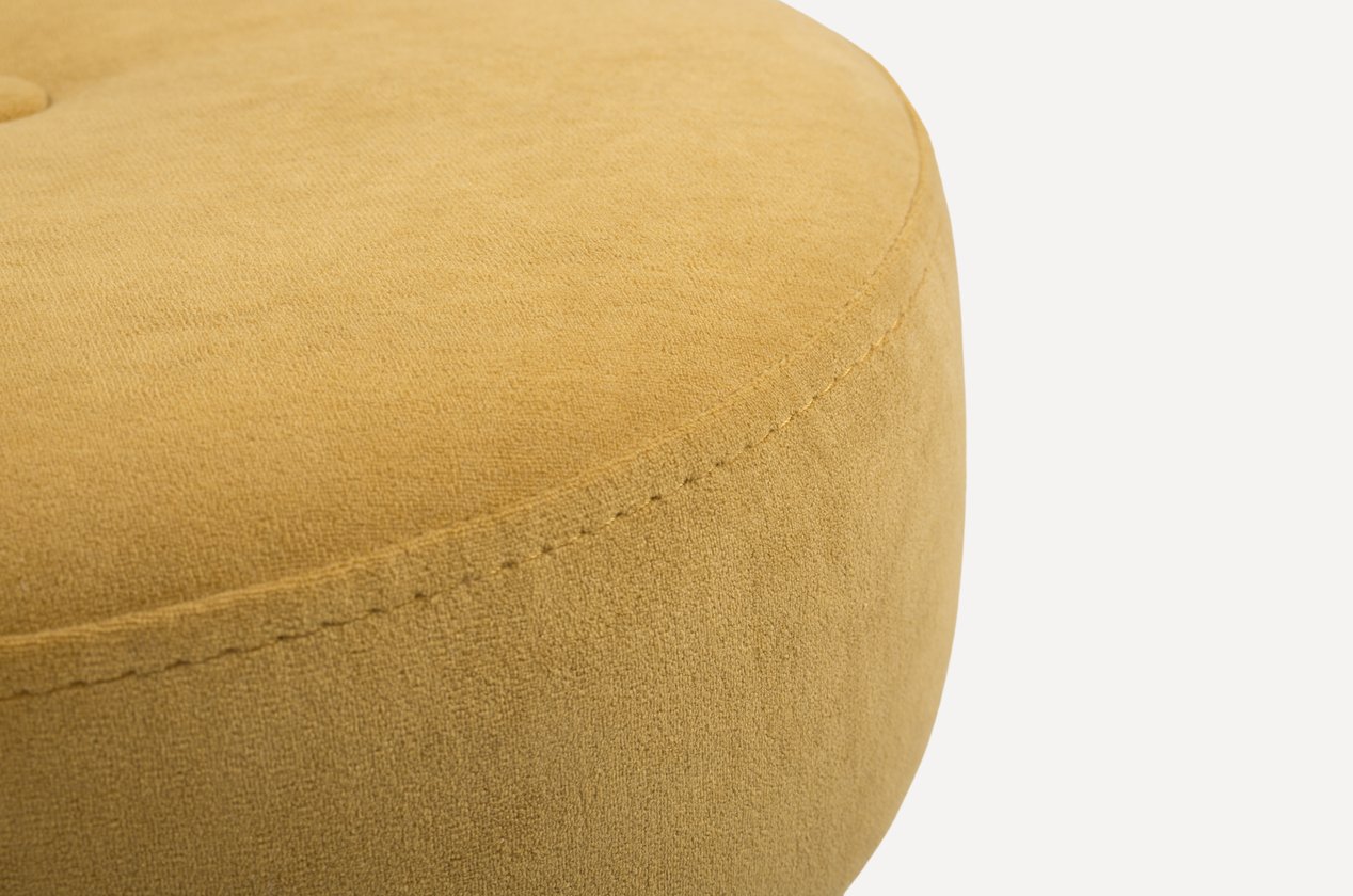 Пуф Дадли Velvet Yellow – купить в Москве по цене 2 990 рублей в ...