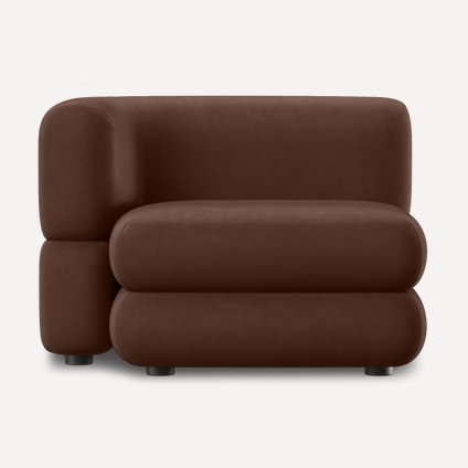 Кресло Brera-11 Velour Cinnamon