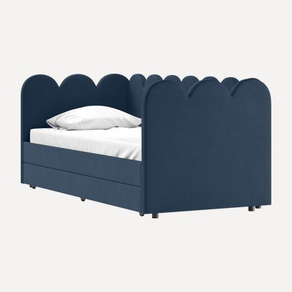 Детская кровать Табби 90 Velvet Blue