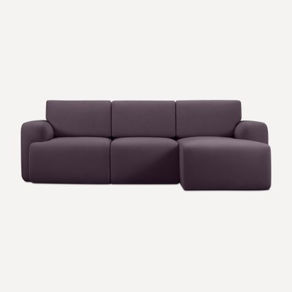 Диван угловой Бонент Velvet Plum