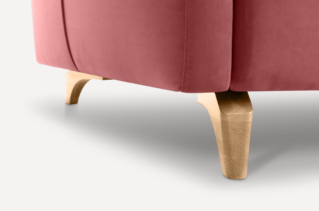 Диван Льери Мини Velvet Coral – купить в Москве по цене 44 990 рублей в ...