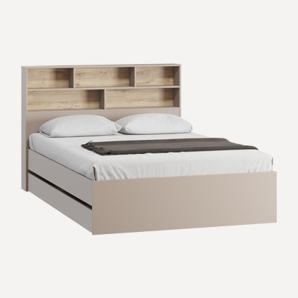 Кровать Шелхорн 140 Latte