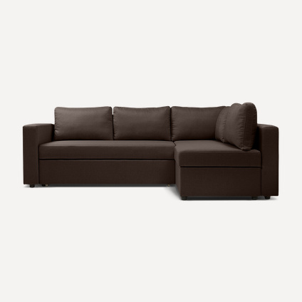 Диван угловой Милбург Textile Brown