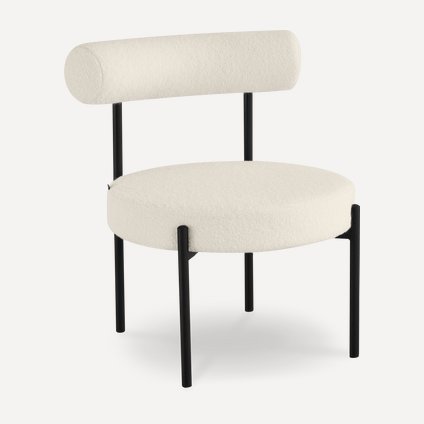 Кресло Ланси Wool Ivory