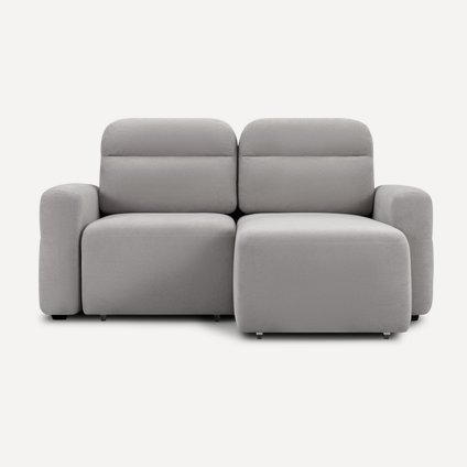 Диван угловой Вильен мини Velvet Smoke