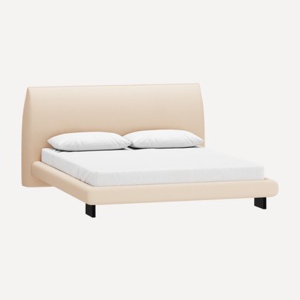 Кровать Агами-Legs 160 Barhat Beige