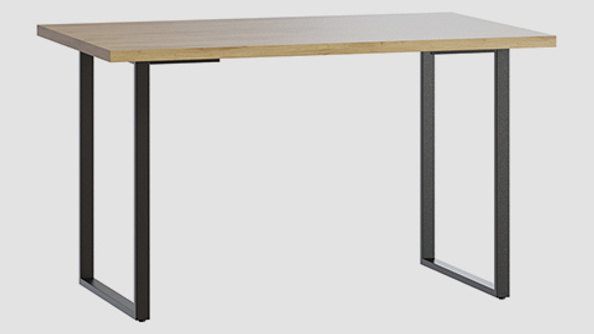 Кухонный стол Лофт Дуб Золотистый – купить в Москве по цене 13 990 ...