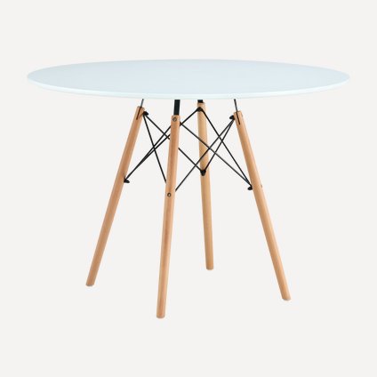 Кухонный стол Эймс-100-2 White