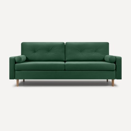 Диван прямой Динс Velvet Emerald