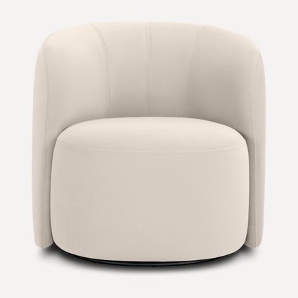 Кресло поворотное Мэник Velvet Beige