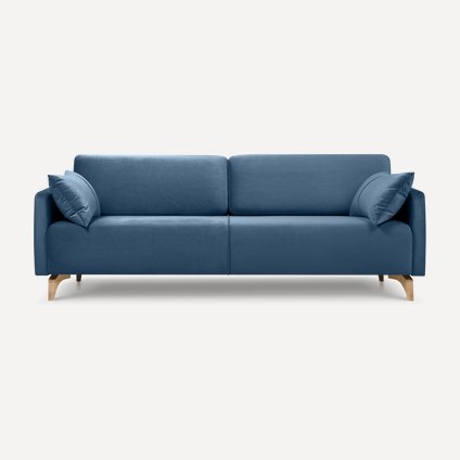 Диван прямой Льери Barhat Blue