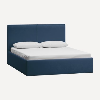 Кровать Эби-Floor 160 Velvet Navy Blue