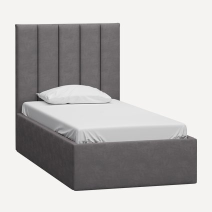 Кровать Вега-Floor 90 Velvet Grey