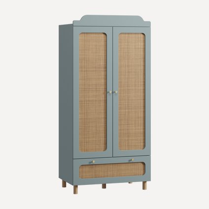 Распашной шкаф Линдо-1 Greenish