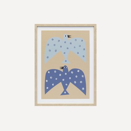 Постер Бердс Dots