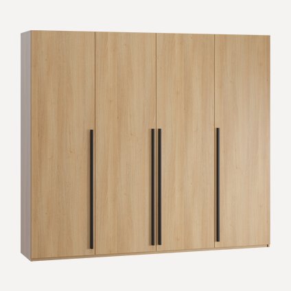 Распашной шкаф Кимбол-4-240-210 Oak
