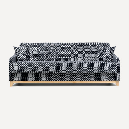 Диван прямой Марси Chess Black