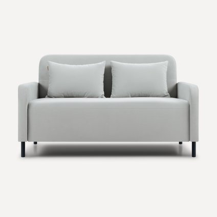 Диван прямой Филс-Мини 140 Velvet Silver