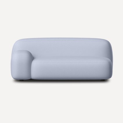 Диван прямой Риббл-2 Bucle Lilac