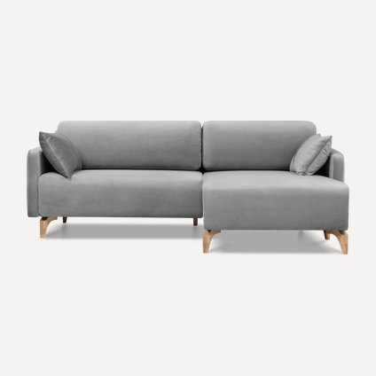 Диван угловой Льери Barhat Silver