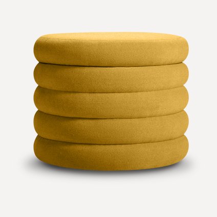 Пуф Поул Bucle Yellow