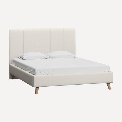 Кровать Шерона-Legs 160 Bucle White