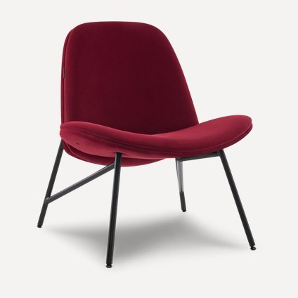 Кресло Хэйва Velvet Cherry