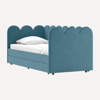 Детская кровать Табби 90 Velvet Mint