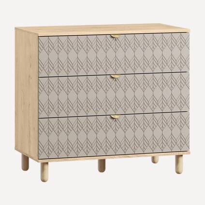 Комод Теджонс-3 Leaf Santiago