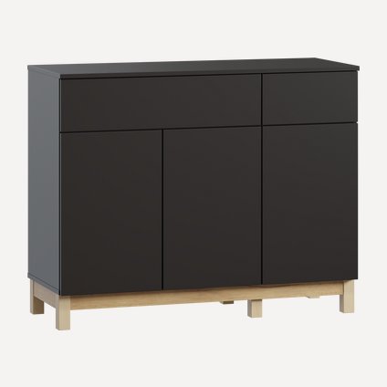 Тумба Леона-2 Black