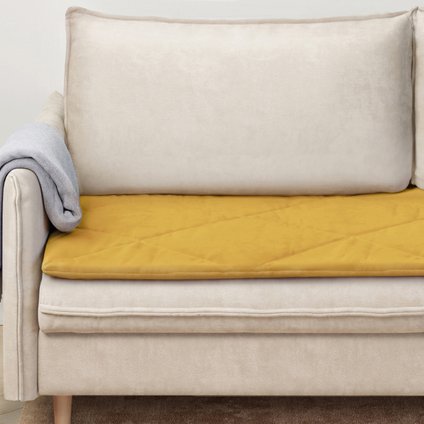 Топпер для дивана Сони Velvet Yellow