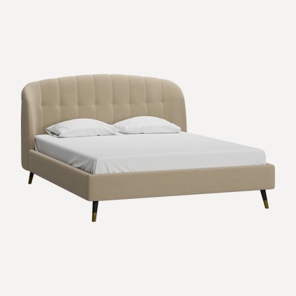 Кровать Льери 140 Velvet Sand