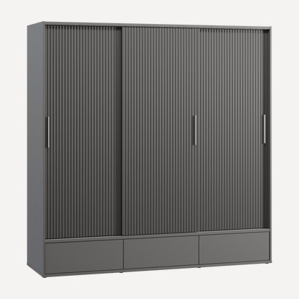 Шкаф-купе Беррингтон-3.1-177-210 Grafit