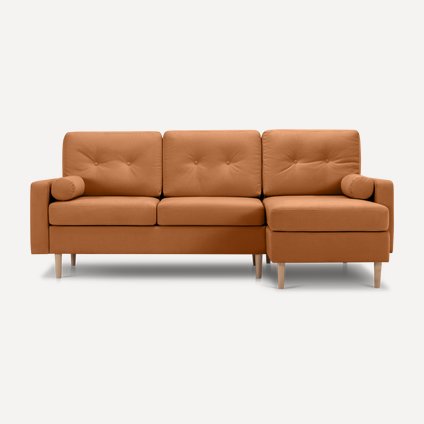 Диван угловой Динс Velvet Honey