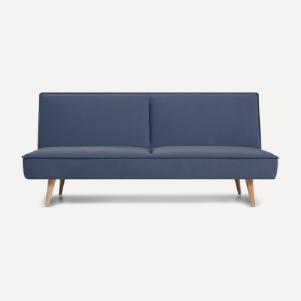 Диван прямой Поли Velvet Navy Blue